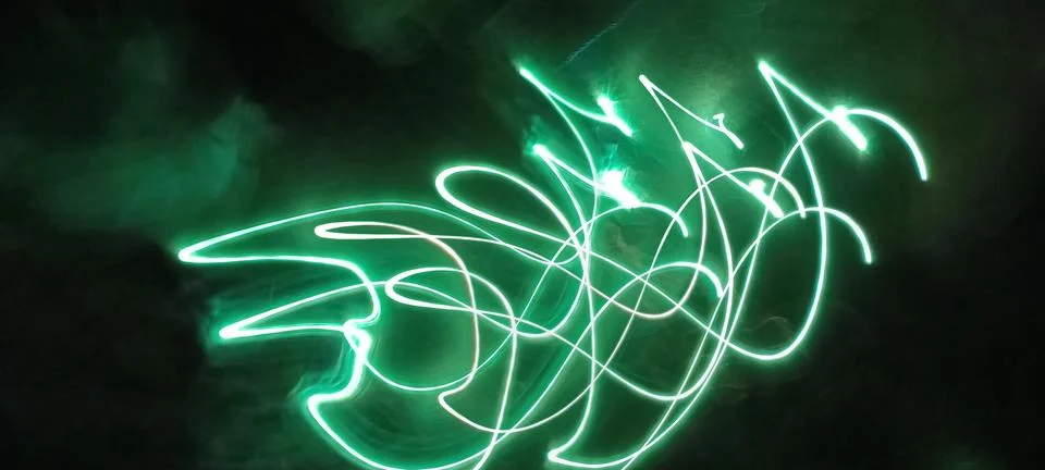 Cyber programming concept in blue theme for presentation abstract background Stock Photos