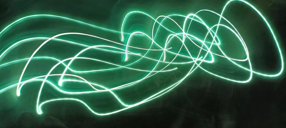 Cyber programming concept in blue theme for presentation abstract background Stock Photos