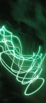 Cyber programming concept in blue theme for presentation abstract background Stock Photos