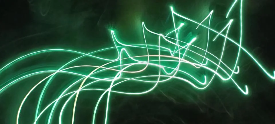 Cyber programming concept in blue theme for presentation abstract background Stock Photos