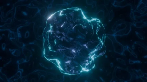 Cyber Pulse Loop | Futuristic VJ Background Stock Footage 313976629