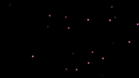 Cyber Purple Glitter Loop 4K Background Magic Particles Stock Footage 328931481