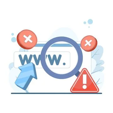 Cyber ​​safety concept Stock Illustration