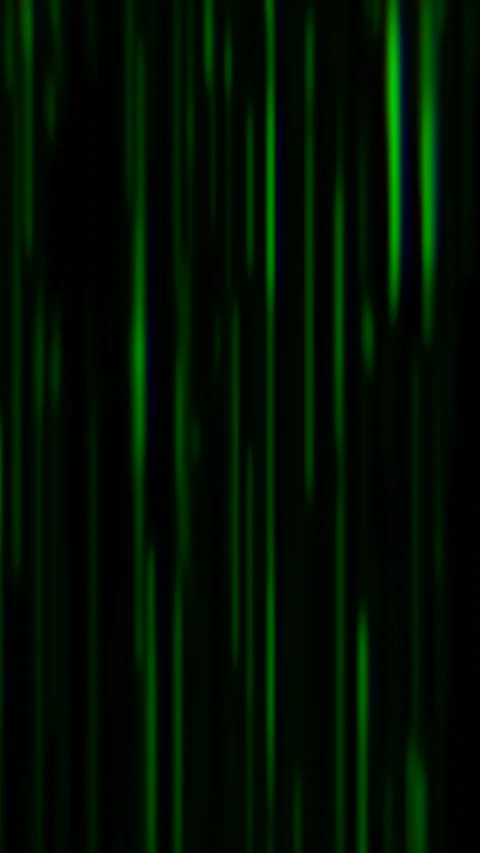 Cyber Scene With Flowing Glyphs, Visual Representation Of Cybernetic Stock Footage 324864355