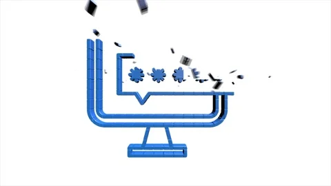 Cyber security 3D pixel icon with shield and check mark. Security concept Video stock 153875400