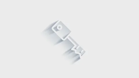 Cyber security 3D shadow icon with shield and check mark. Security concept Vidéo 153796536