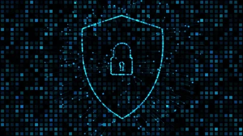 Cyber Security 4k Animation background | Stock Video | Pond5