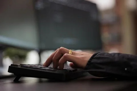 Cyber security agency network developer doing ethical hacking to retrieve Stock Photos