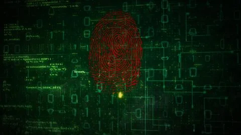 Cyber Security Alert 스톡 일러스트