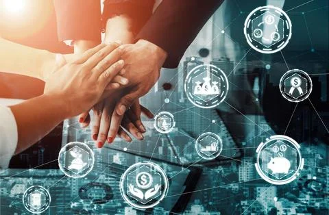 Cyber Security and Digital Data Protection Concept uds Foto stock