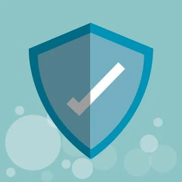 Cyber Security antivirus design , vector illustration Illustrazione stock