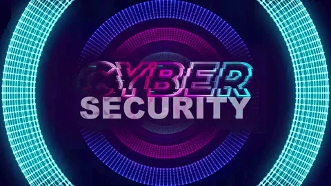 Cyber Security Background 4K Stock Footage 345770715