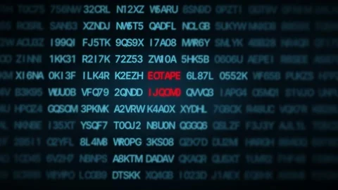 Cyber Security Breach Animation Hacked System Alert Glitch Effect Text Overlay Stock Footage 344800571