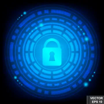 Cyber security. Breaking. Hacker. Modern technologies. Computer virus. The In イラスト素材