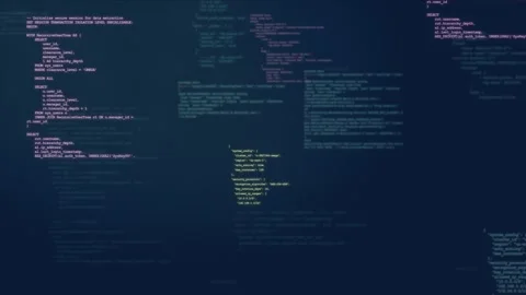 Cyber Security Command Center Stock Footage 345688811