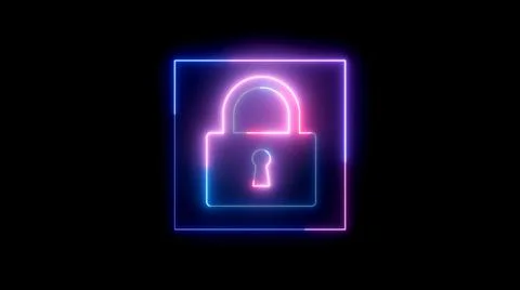 Cyber security concept closed padlock icon. showing code cyber security. Illustrazione stock
