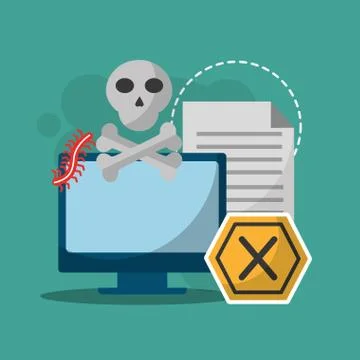 Cyber security concept 스톡 일러스트