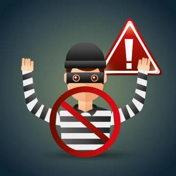 Cyber security concept Stock Illustration