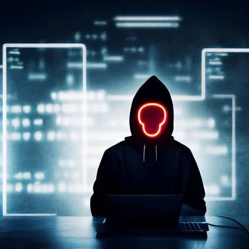 Cyber security concept. Stock Illustration