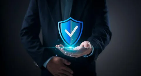 Cyber security concept, Login, User, Identification information security, s.. Stock Photos