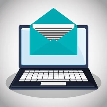 Cyber security confidential information message Illustrazione stock