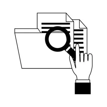 Cyber security data Stock Illustration