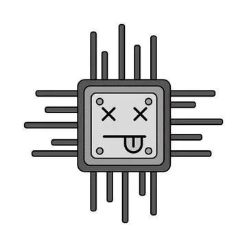 Cyber security data Stock Illustration