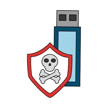 Cyber security data イラスト素材