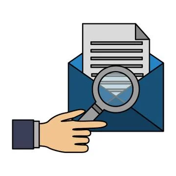 Cyber security data Illustrazione stock