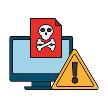 Cyber security data Stock Illustration