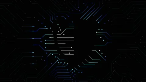 Cyber Security Data Protection Animation. Digital Data Connection. Stock Footage 181832711