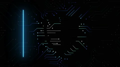 Cyber Security Data Protection Animation. Digital Data Connection. 4K Stock Footage 190441033