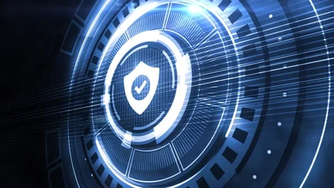 Cyber security data protection business technology privacy concept. Видео 140106852