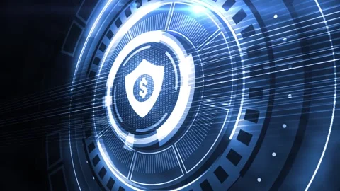 Cyber security data protection business technology privacy concept. Video stock 140106856