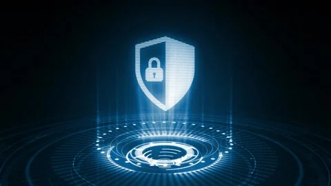 Cyber security data protection business technology privacy concept. Stock Footage 140513807