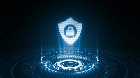 Cyber security data protection business technology privacy concept. Stock Footage 140513816