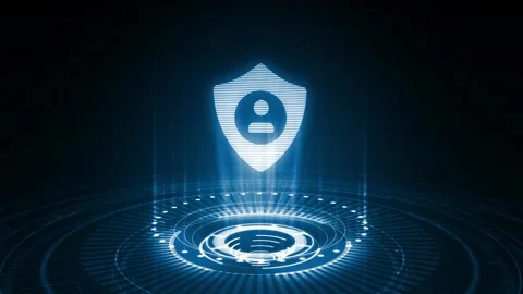 Cyber security data protection business technology privacy concept. Stock Footage 140513826