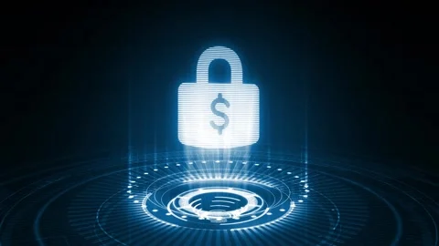 Cyber security data protection business technology privacy concept. Stock Footage 140513960