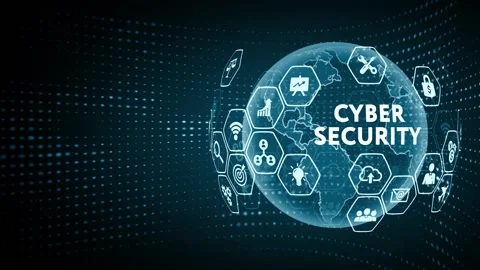 Cyber security data protection business technology privacy concept. Stock-Footage 142642002