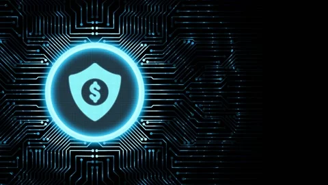 Cyber security data protection business technology privacy concept. Video stock 142676748