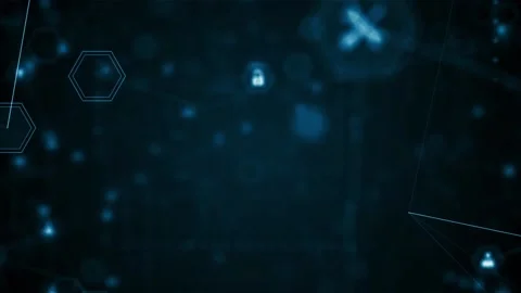 Cyber security data protection business technology privacy concept. Stock Footage 142677338