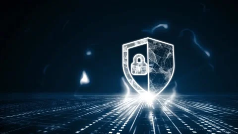 Cyber security data protection business technology privacy concept. 스톡 동영상 143702747