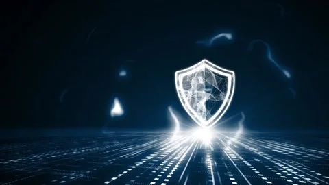Cyber security data protection business technology privacy concept. 스톡 동영상 143702885