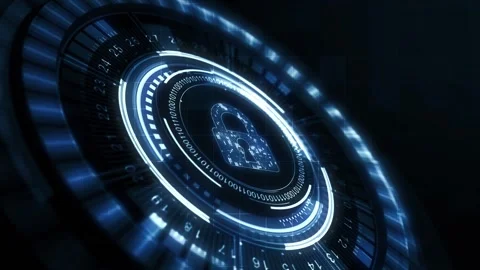Cyber security data protection business technology privacy concept. Stock Footage 144358877