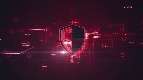 Cyber security data protection business technology privacy concept. Stock Footage 144855587
