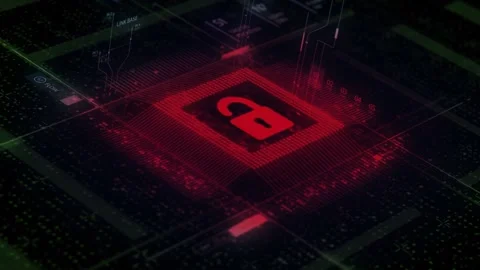 Cyber security data protection business technology privacy concept. Stock Footage 147176557