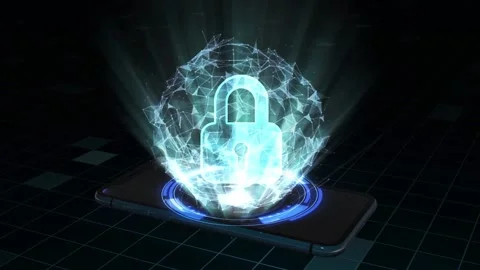 Cyber security data protection business technology privacy concept. Stock Footage 152117045