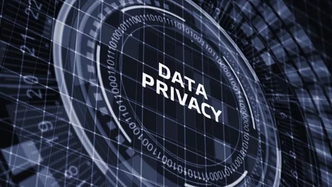 Cyber security data protection business technology privacy concept. Stock Footage 153879869