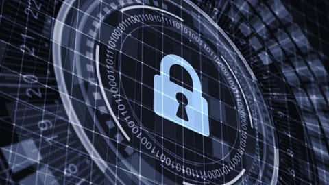 Cyber security data protection business technology privacy concept. Stock-Footage 153880035