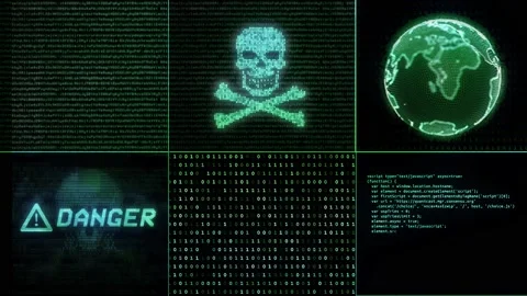 Cyber security data protection business technology privacy concept. Stock Footage 157807832
